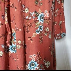 BeBop Dresses - Floral Tie Up Dress BeBop Dresses - Floral Tie Up Dress